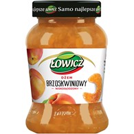 ŁOWICZ DŻEM 450g BRZOSKWINIA  /6/