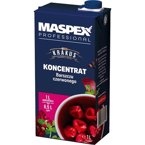KRAKUS KONCENTRAT BARSZCZU CZERWONEGO 1L /8/