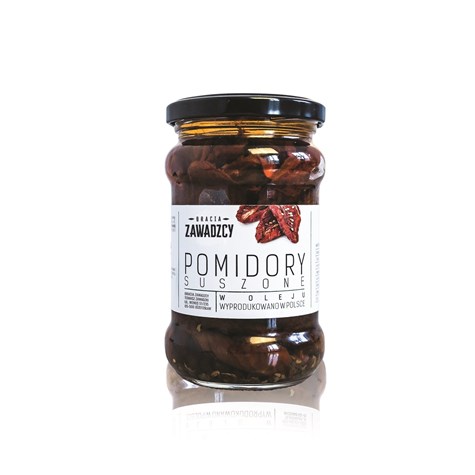 BRACIA POMIDORY SUSZONE W OLEJU 270g/150g /8/