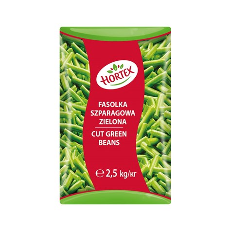 HORTEX MR FASOLA SZPARAGOWA ZIELONA CIĘTA 2,5kg /4/