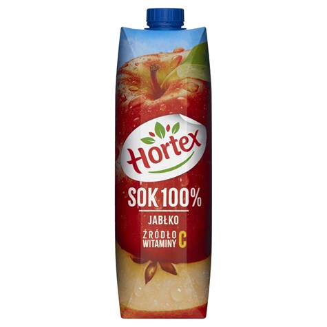 HORTEX SOK 1L JABŁKO   /12/ karton