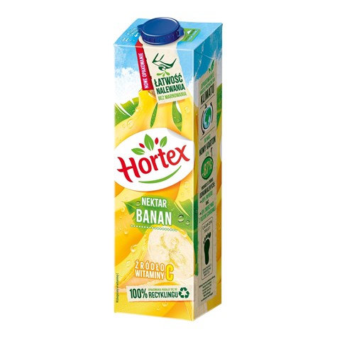 HORTEX NEKTAR 1L BANAN  /6/ karton