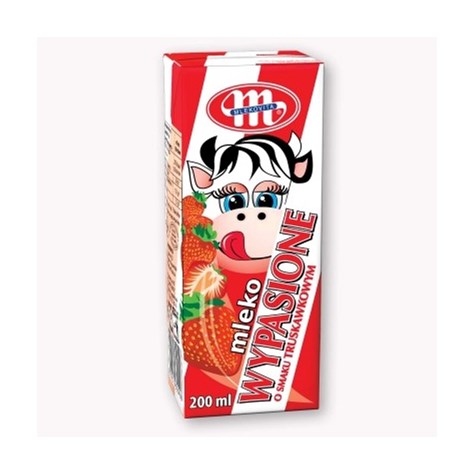 MLEKOVITA MLEKO UHT SMAK TRUSKAWKA 200ml /30/