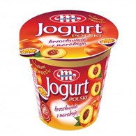 MLEKOVITA JOGURT POLSKI 150g BRZOSKW-MARAC /20/ kubek
