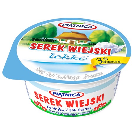 PIĄTNICA SEREK WIEJSKI LIGHT 150g /12/