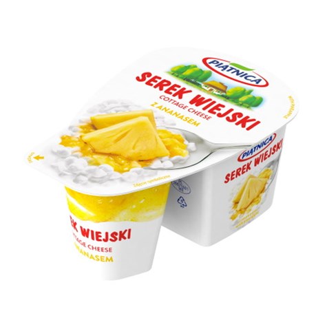 PIĄTNICA SEREK WIEJSKI OW ANANAS 150g /9/