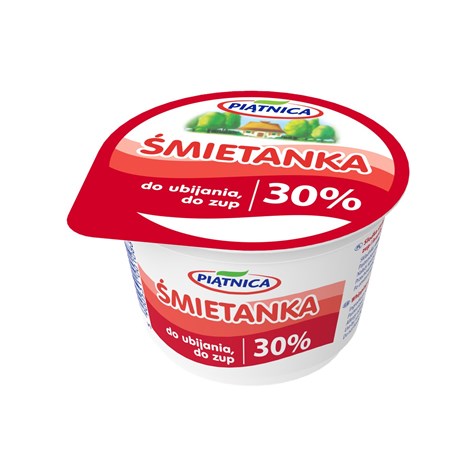 PIĄTNICA ŚMIETANKA 200g 30%  /12/