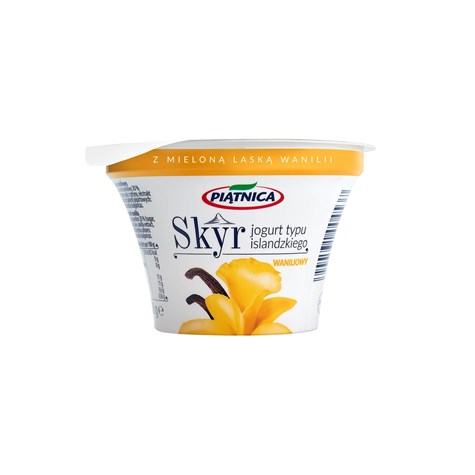 PIĄTNICA JOGURT 150g SKYR WANILIA   /12/