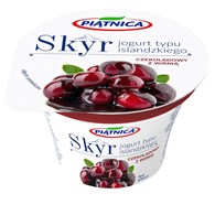 PIĄTNICA JOGURT 150g SKYR CZEKOLADA/WIŚNIA /12/