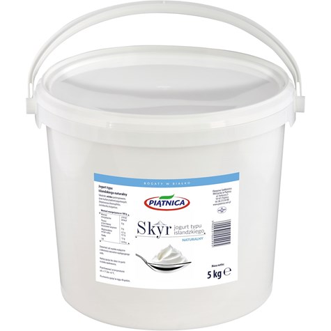 PIĄTNICA JOGURT SKYR NATURALNY 5kg HORECA