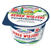 PIĄTNICA SEREK WIEJSKI WYSOKOBIAŁKOWY 200g /12/