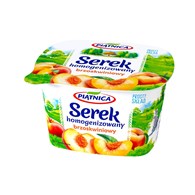 PIĄTNICA SEREK HOMO BRZOSKWINIOWY 150g /12/