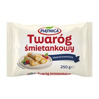 PIĄTNICA TWARÓG MIELONY ŚMIETANKOWY KOSTKA 250G /8/
