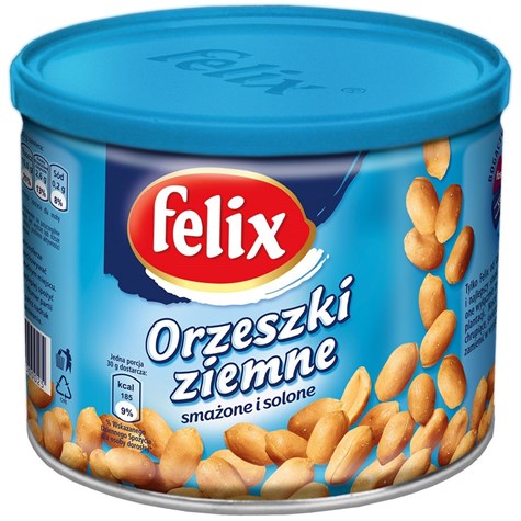 FELIX ORZESZKI ZIEMNE SOLONE 140g /12/ puszka