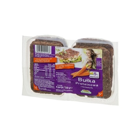 BENUS BUŁKA PROTEINOWA Z MARCHEWKĄ 260g /12/