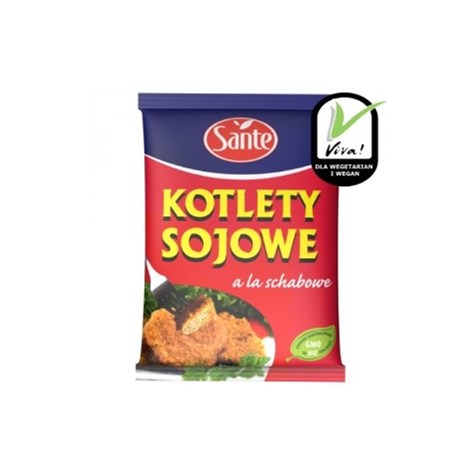 SANTE KOTLETY SOJOWE 100g /16/ a'la schabowy