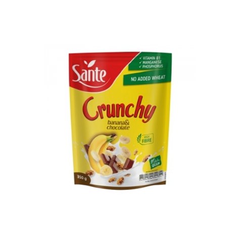 SANTE CRUNCHY BANANOWE 350g /14/