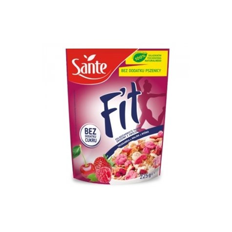 SANTE PŁATKI FITAL TRUSK-MALIN-WIŚNIA 225g /8/