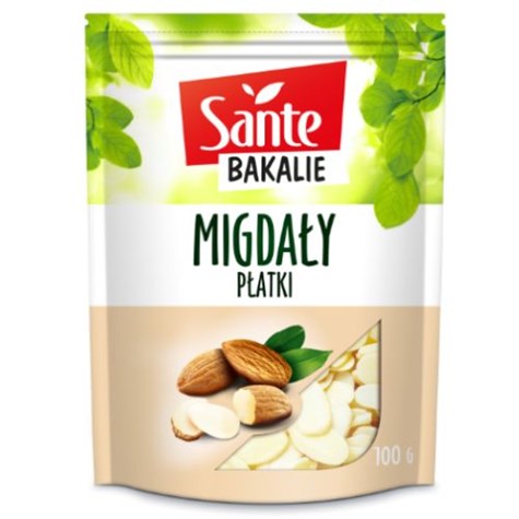 SANTE MIGDAŁY PŁATKI 100g /12/