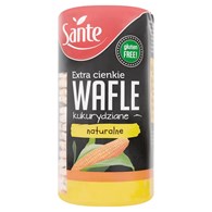 SANTE WAFLE EXTRA CIENKIE KUKURYDZIANE 120g /12/
