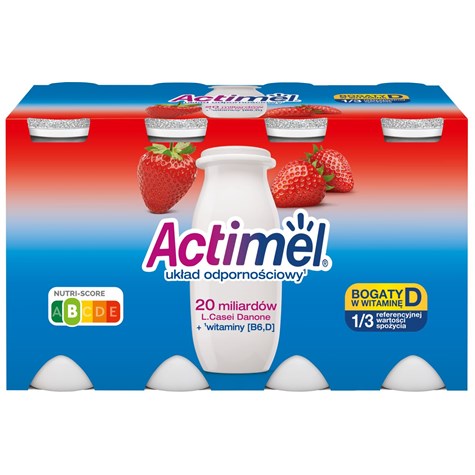 DANONE ACTIMEL 8x100g TRUSKAWKA /3/