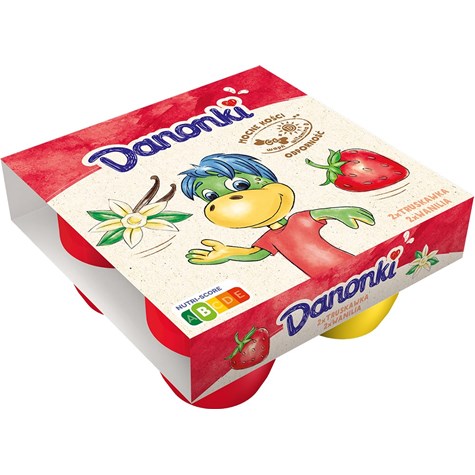 DANONE DANONKI MEGA TRUSK-WANILIA 4x90g /6/