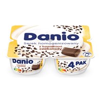 DANONE DANIO 4x130g CZTEROPACK CZEKOLADA /4/