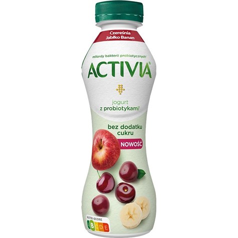 DANONE ACTIVIA DO PICIA 270g CZER-JABŁ-BAN B/C  /6/