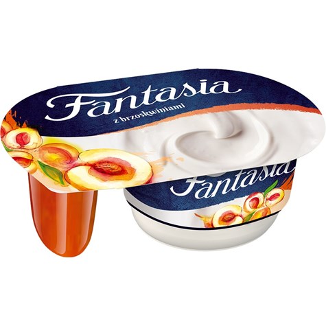 DANONE FANTASIA BRZOSKWINIA 118g  /12/