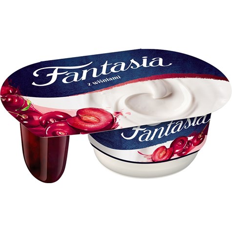 DANONE FANTASIA WIŚNIA 118g  /12/