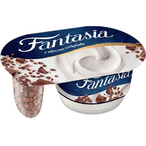 DANONE FANTASIA MLECZNA CZEKOLADA 106g  /12/