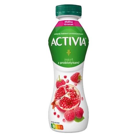 DANONE ACTIVIA DO PICIA 280g MALINA-GRANAT  /6/