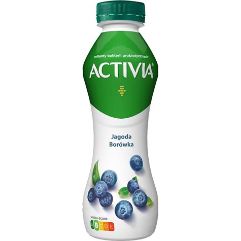 DANONE ACTIVIA DO PICIA 280g JAGODA-BORÓWKA  /6/