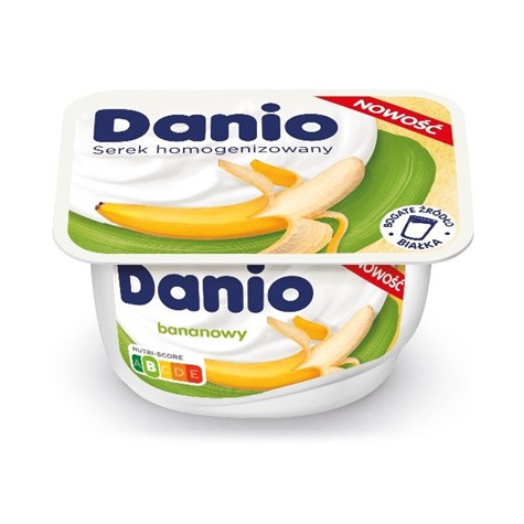 DANONE DANIO 130g BANAN /16/