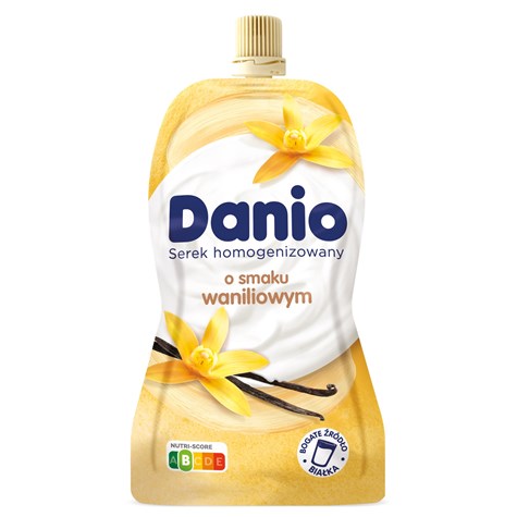 DANONE DANIO W SASZETCE 120g/16 WANILIA