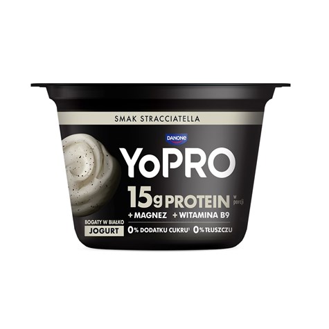 DANONE YOPRO JOGURT 160g STRACIATELLA /8/