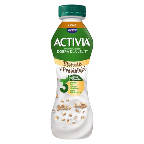 DANONE ACTIVIA DO PICIA 270g ZBOŻA /6/