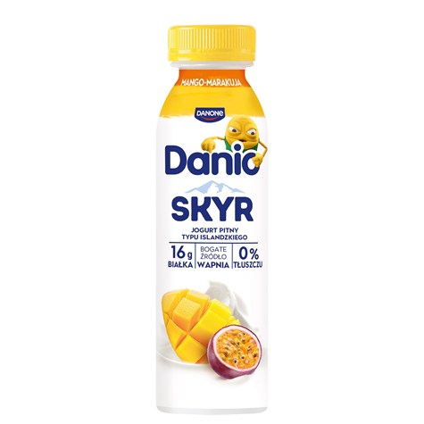 DANONE DANIO SKYR PITNY MANGO-MARAKUJA 270g /8/