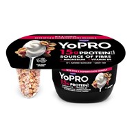DANONE YOPRO JOGURT 132G GRANOLA MALINA /6/