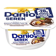 DANONE DANIO 150G CZEKOLADA-ORZECH /16/
