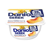 DANONE DANIO 150G BRZOSKWINIA /16/