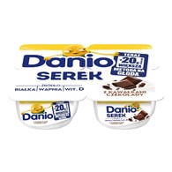DANONE DANIO 4x150g CZTEROPAK CZEKOLADA