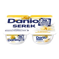 DANONE DANIO 4x150g CZTEROPAK WANILIA
