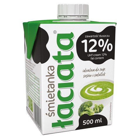 ŁACIATE ŚMIETANKA UHT 0,5L 12% /8/
