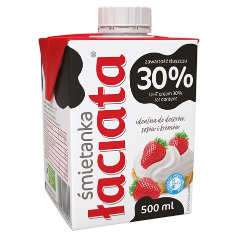 ŁACIATE ŚMIETANKA UHT 0,5L 30% /8/