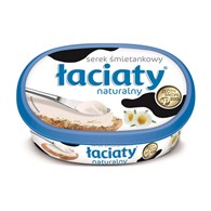 ŁACIATE SEREK TWAROGOWY NATURALNY 135g /12/