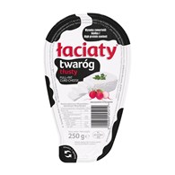 ŁACIATE TWARÓG TŁUSTY 250g /6/