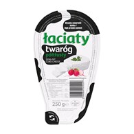 ŁACIATE TWARÓG PÓŁTŁUSTY 250g /6/