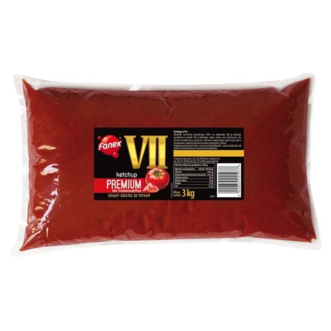 FANEX KETCHUP VII 3kg x3szt. worek z korkiem