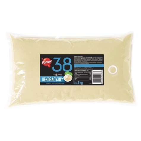 FANEX MAJONEZ 3kg x3szt. DEKORACYJNY worek z korkiem